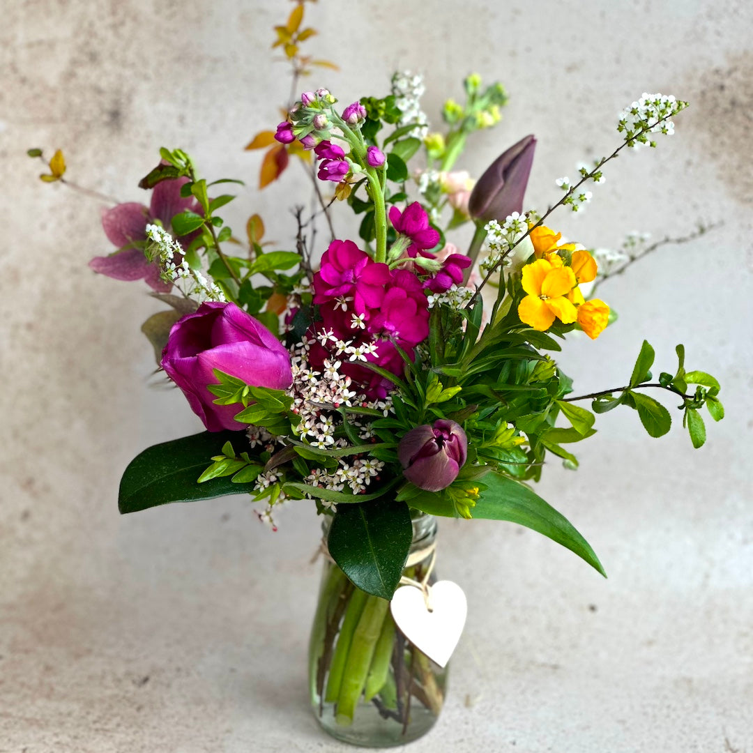 Fresh Jam Jar posies